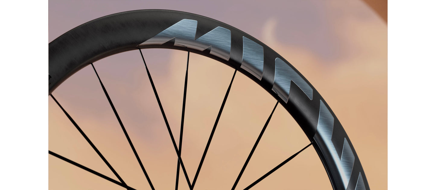 Paar MICHE DEVA RD 52 Tubeless Ready wielen (Center Lock) Zilver