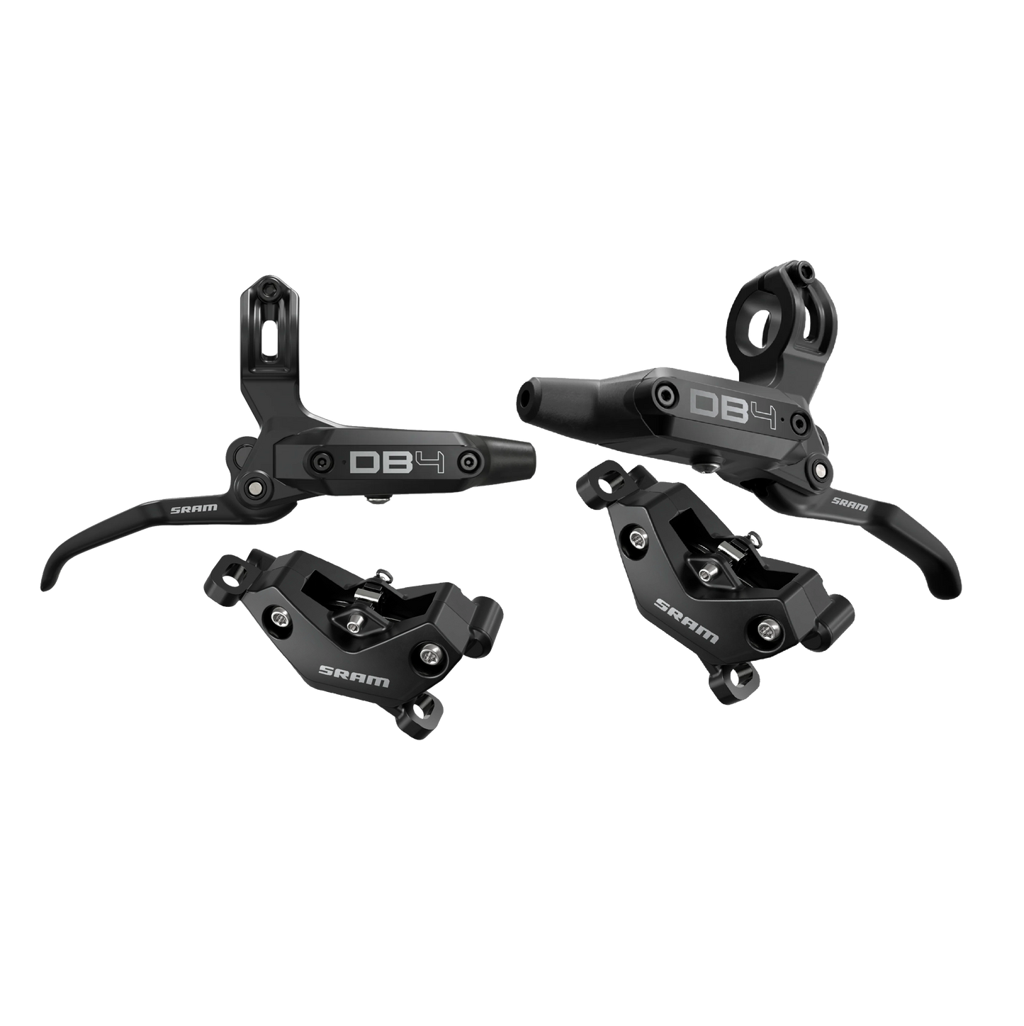 Paar SRAM DB4 remmen zwart