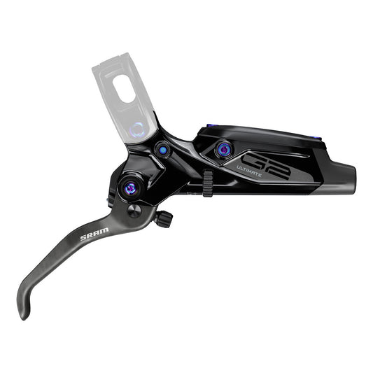 SRAM G2 Ultimate Hendel (A2) Glanzend Zwart Rainbow Hardware #11.5018.052.011