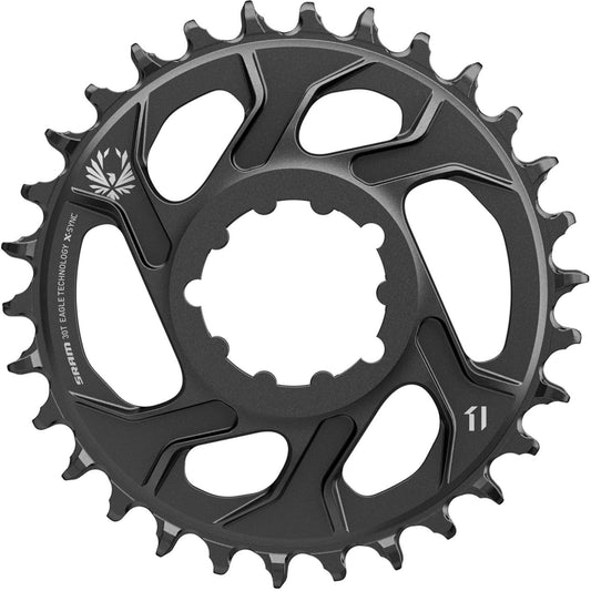 SRAM X-SYNC 2 EAGLE 12V Direct Mount Offset 4mm Mono kettingblad Zwart