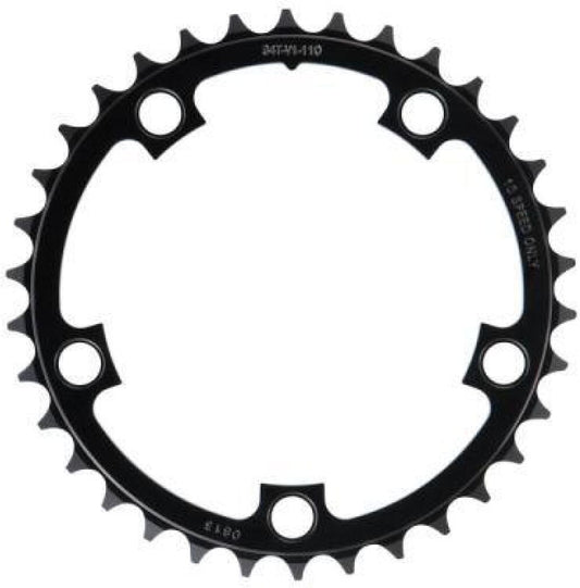 SRAM Red PowerGlide 110 mm x 5 Spaken 10V Binnenliggend Zwart kettingblad