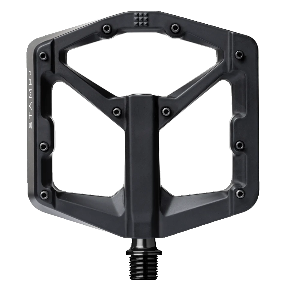 CRANKBROTHERS STAMP 2 Grote Platte Pedalen Zwart