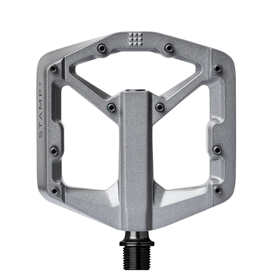 CRANKBROTHERS STAMP 3 kleine platte pedalen grijs