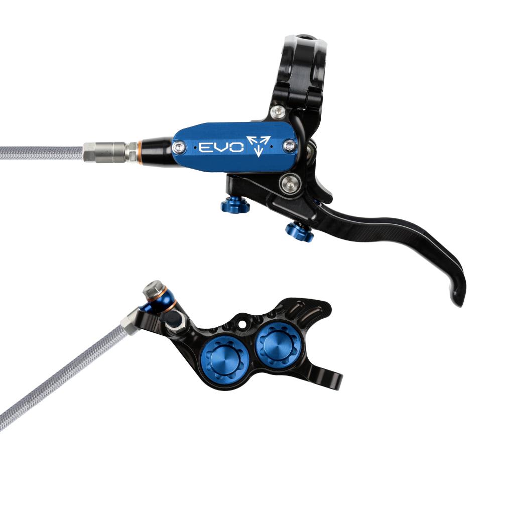 HOPE TECH 4 EVO GR4 Luchtvaart voorrem Zwart/Blauw