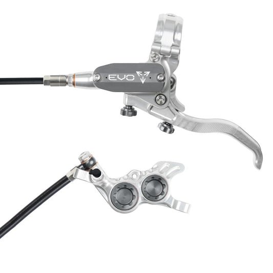 HOPE TECH 4 EVO GR4 Voorrem Zilver/Rook