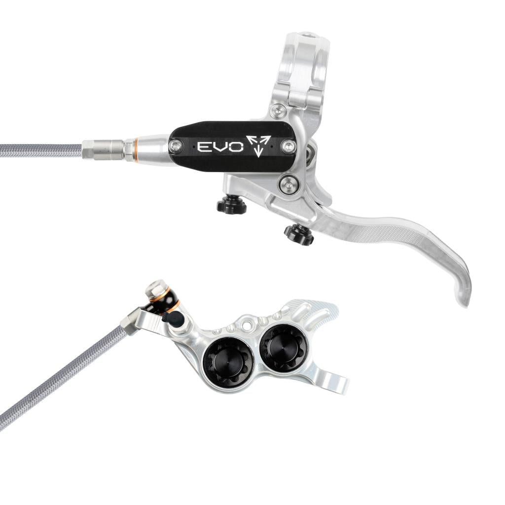 HOPE TECH 4 EVO GR4 Luchtvaart Zilver/Zwart Voorrem