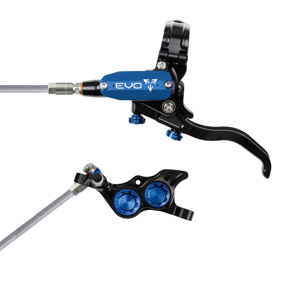 HOPE TECH 4 EVO TR4 Luchtvaart voorrem Zwart/Blauw