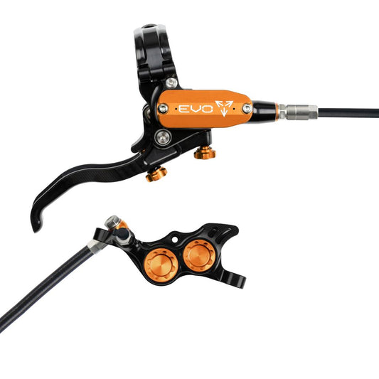 HOPE TECH 4 EVO TR4 achterrem Zwart/Oranje