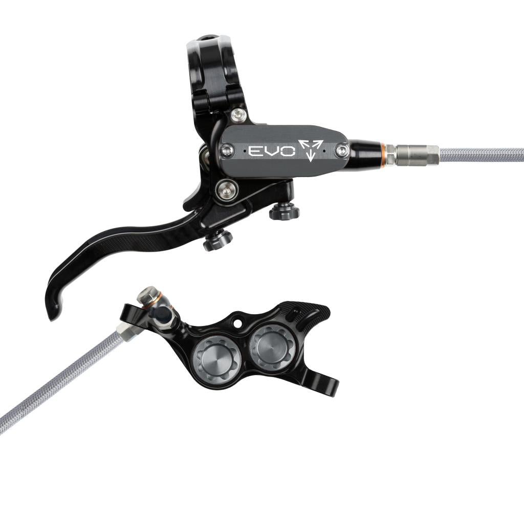 HOPE TECH 4 EVO TR4 Aviation Achterrem Zwart/Rook