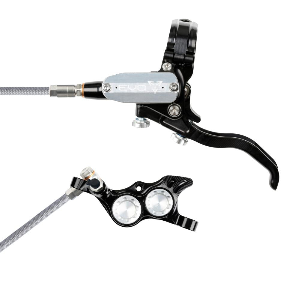 HOPE TECH 4 EVO TR4 Luchtvaart voorrem Zwart/Zilver