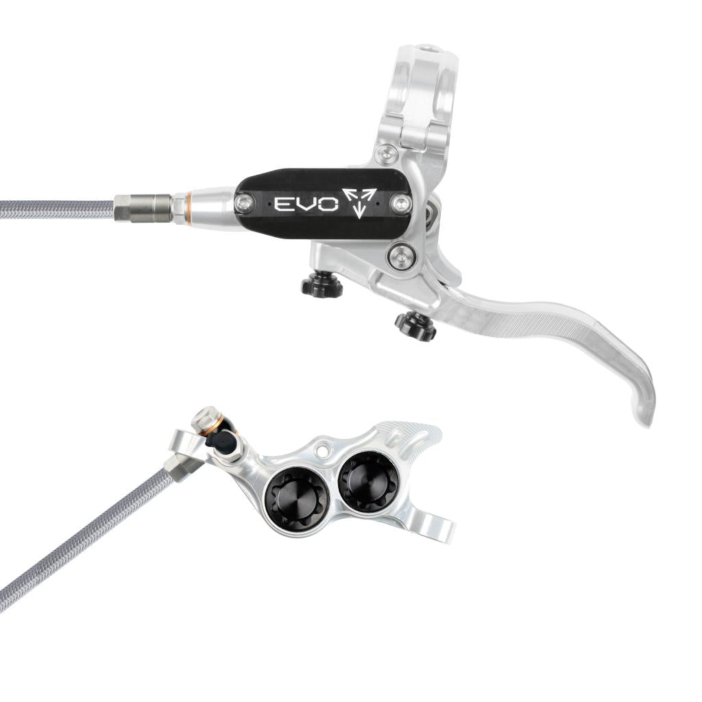 HOPE TECH 4 EVO TR4 Luchtvaart Voorrem Zilver/Zwart