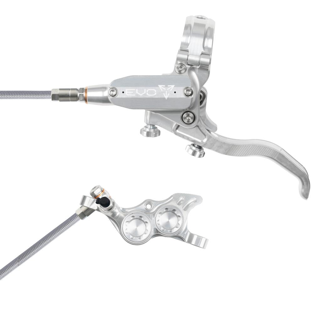 HOPE TECH 4 EVO TR4 Luchtvaart Zilver Voorrem