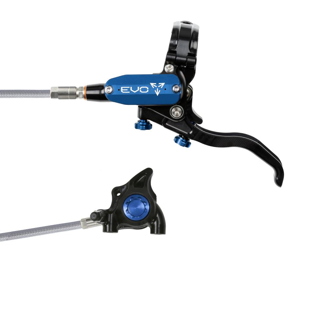 HOPE TECH 4 EVO X2 FM Aviation voorrem Zwart/Blauw