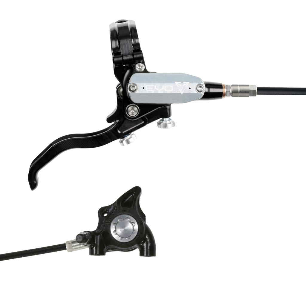 HOPE TECH 4 EVO X2 FM Achterrem Zwart/Zilver