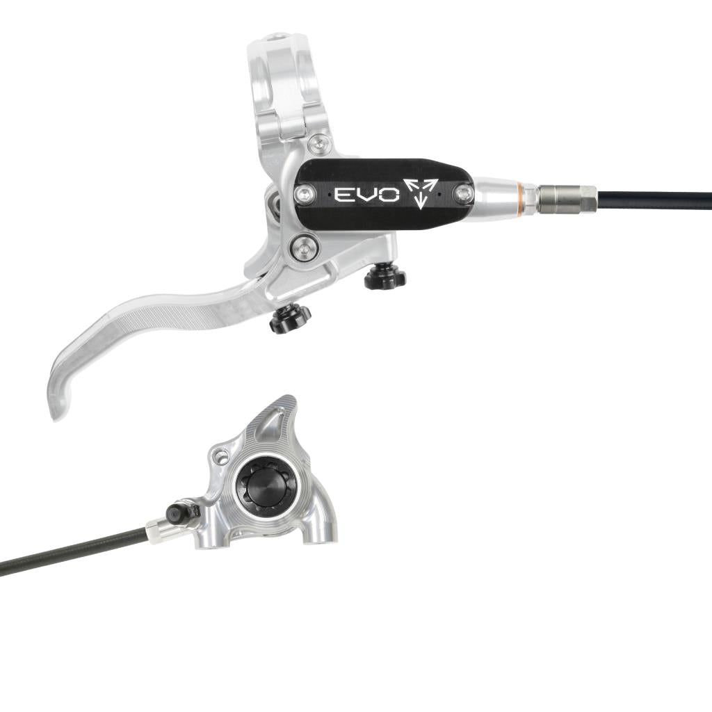 HOPE TECH 4 EVO X2 FM Achterrem Zilver/Zwart