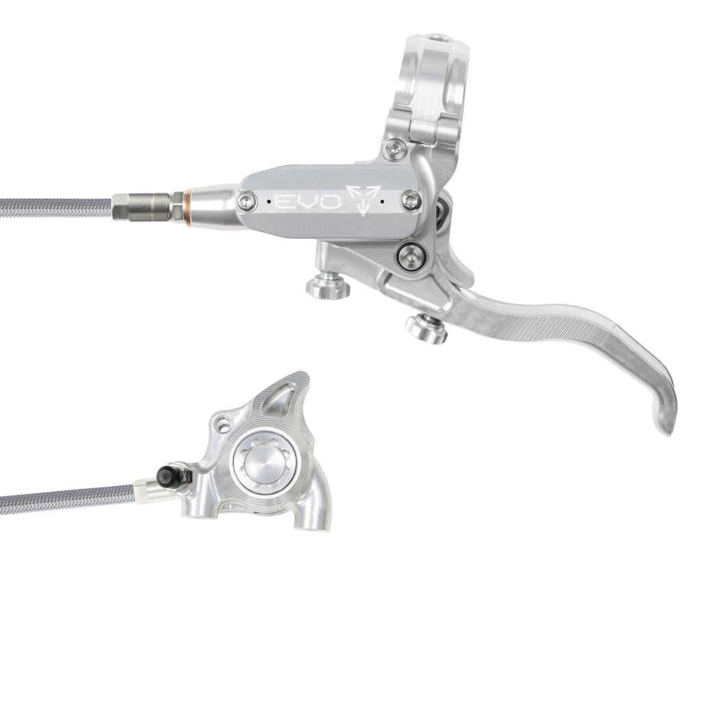 HOPE TECH 4 EVO X2 FM Luchtvaart Voorrem Zilver/Zilver