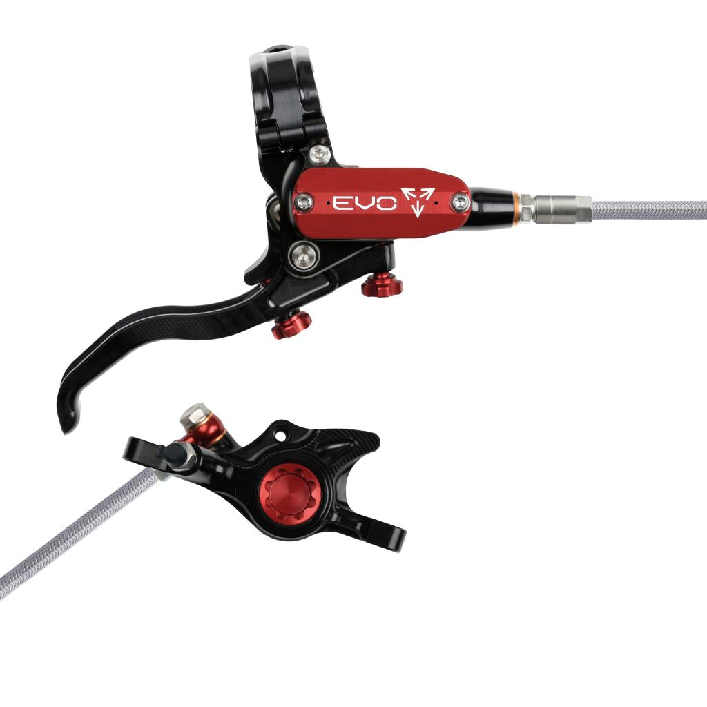 HOPE TECH 4 EVO X2 PM Aviation Achterrem Zwart/Rood