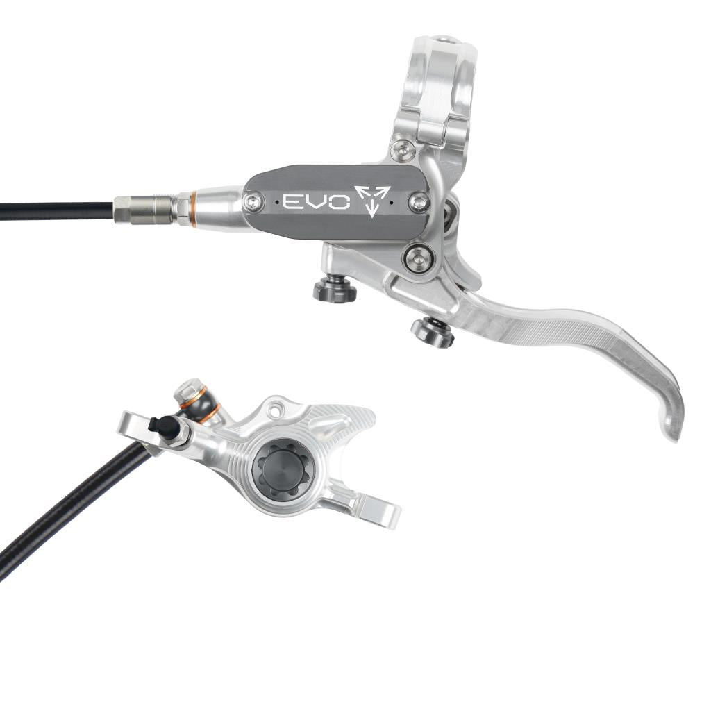 HOPE TECH 4 EVO X2 PM Zilver/Rook Voorrem