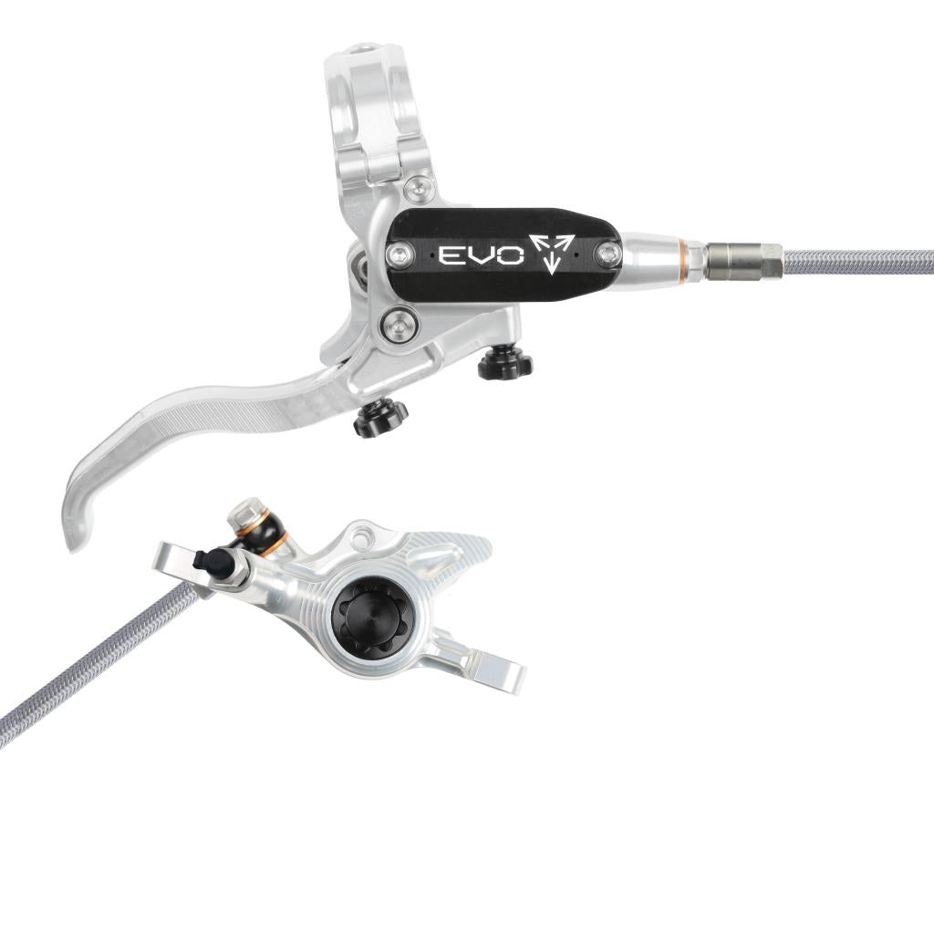 HOPE TECH 4 EVO X2 PM Aviation Achterrem Zilver/Zwart