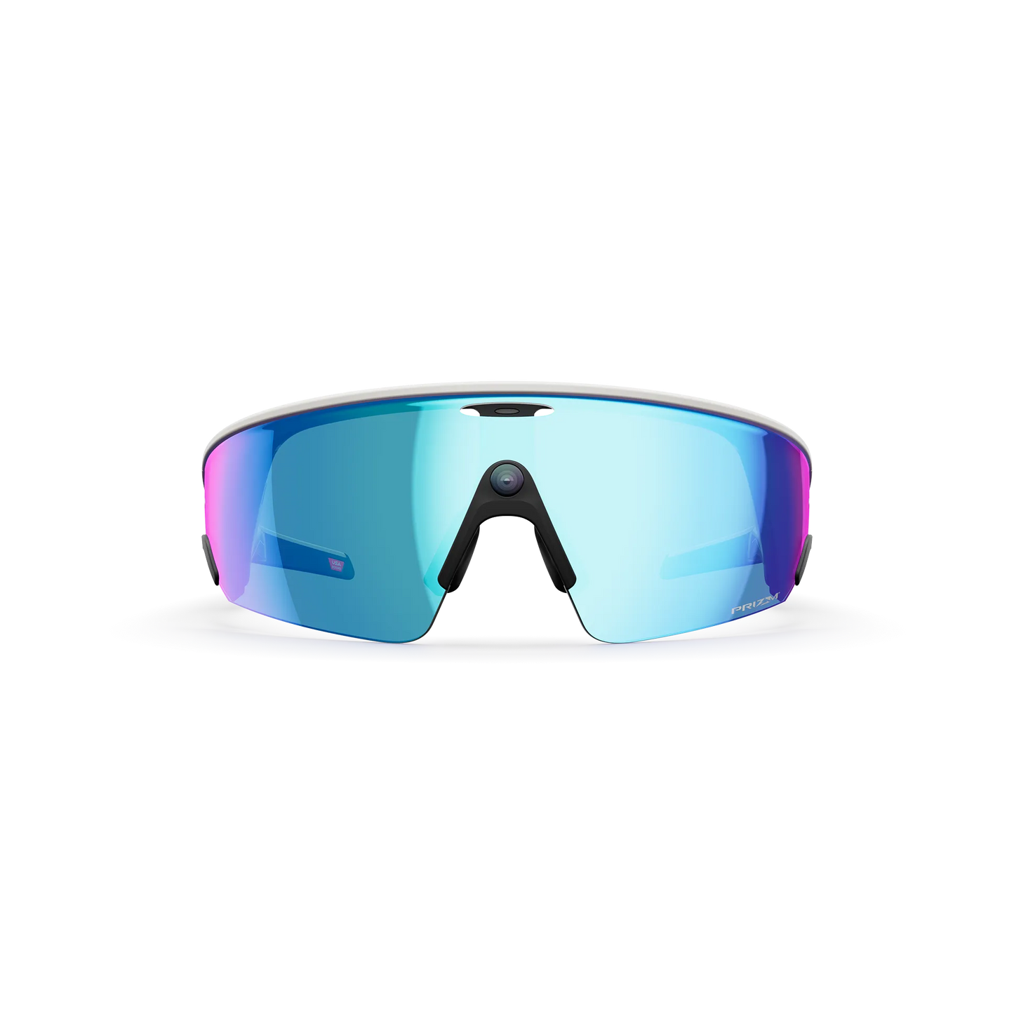 OAKLEY VANGUARD META Bril Zwart/Wit Prizm Saffier Lens