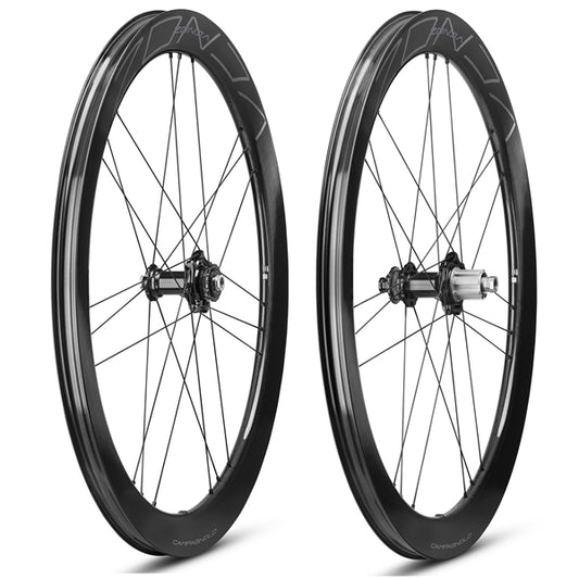 Paar CAMPAGNOLO ZONDA CARBONE H50 DISC 2WF C25 wielen