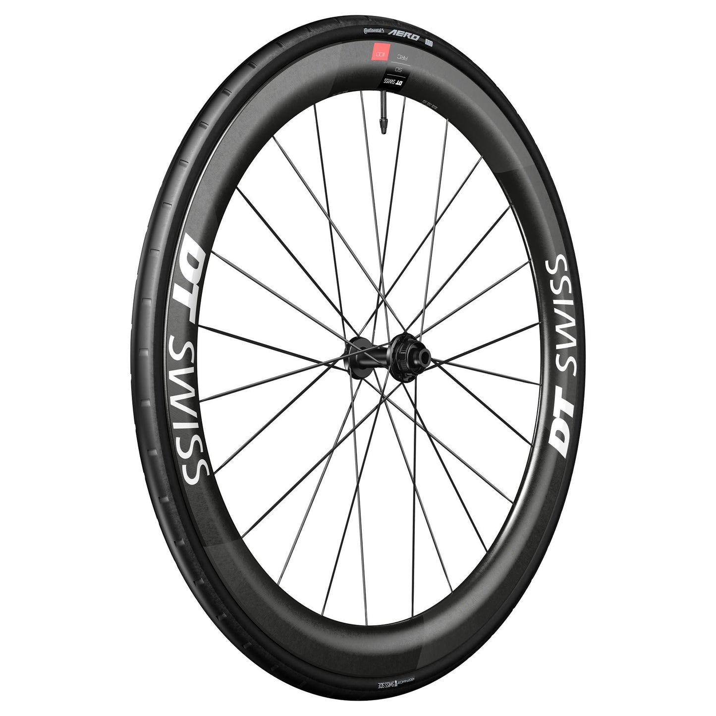 Paar DT SWISS ARC 1100 DICUT WTS SPO 50 DISC Tubeless Ready wielen (Center Lock)