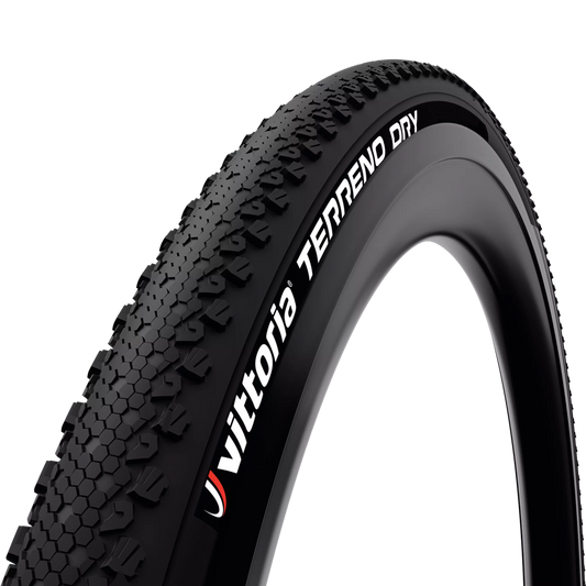 Band VITTORIA TERRENO DRY ADVENTURE 700x38c Tubetype Soft Zwart