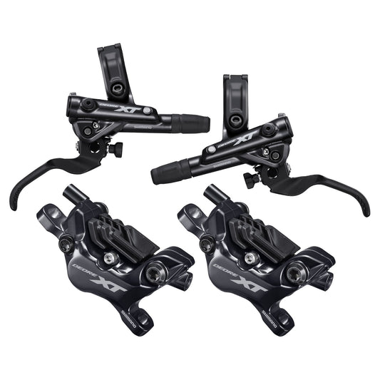 Paar SHIMANO XT M8120 4 zuiger J-KIT Discless Geventileerde Remblokken