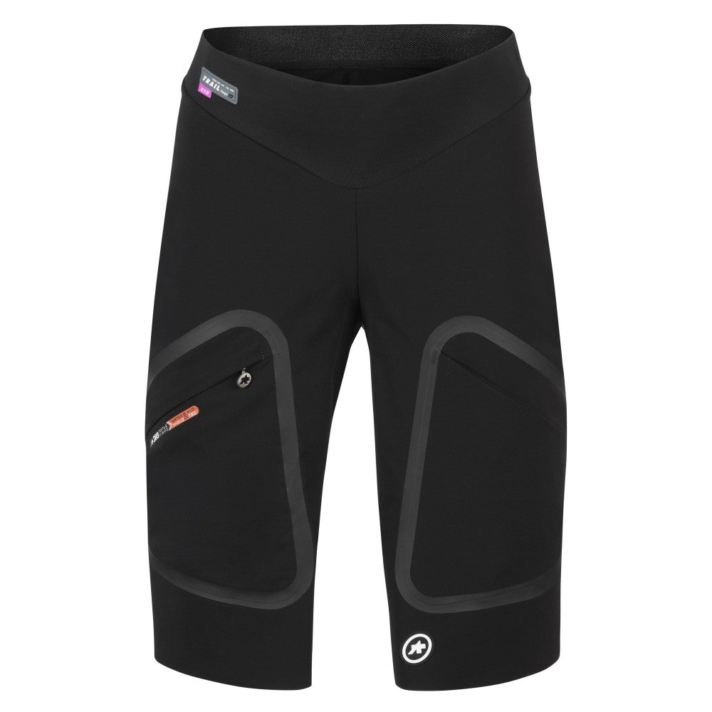 Dames Shorts ASSOS TACTICA CARGO T3 Zwart