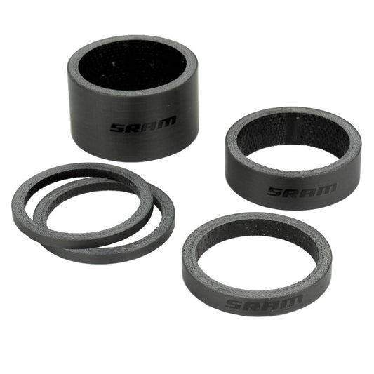 SRAM-stuurstangen, carbon, zwart