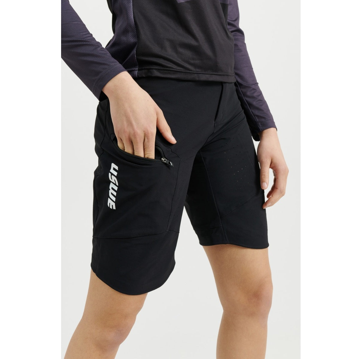 Dames USWE SKRUBB Korte Broek Zwart