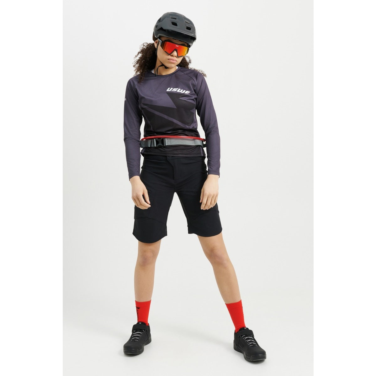 Dames USWE SKRUBB Korte Broek Zwart