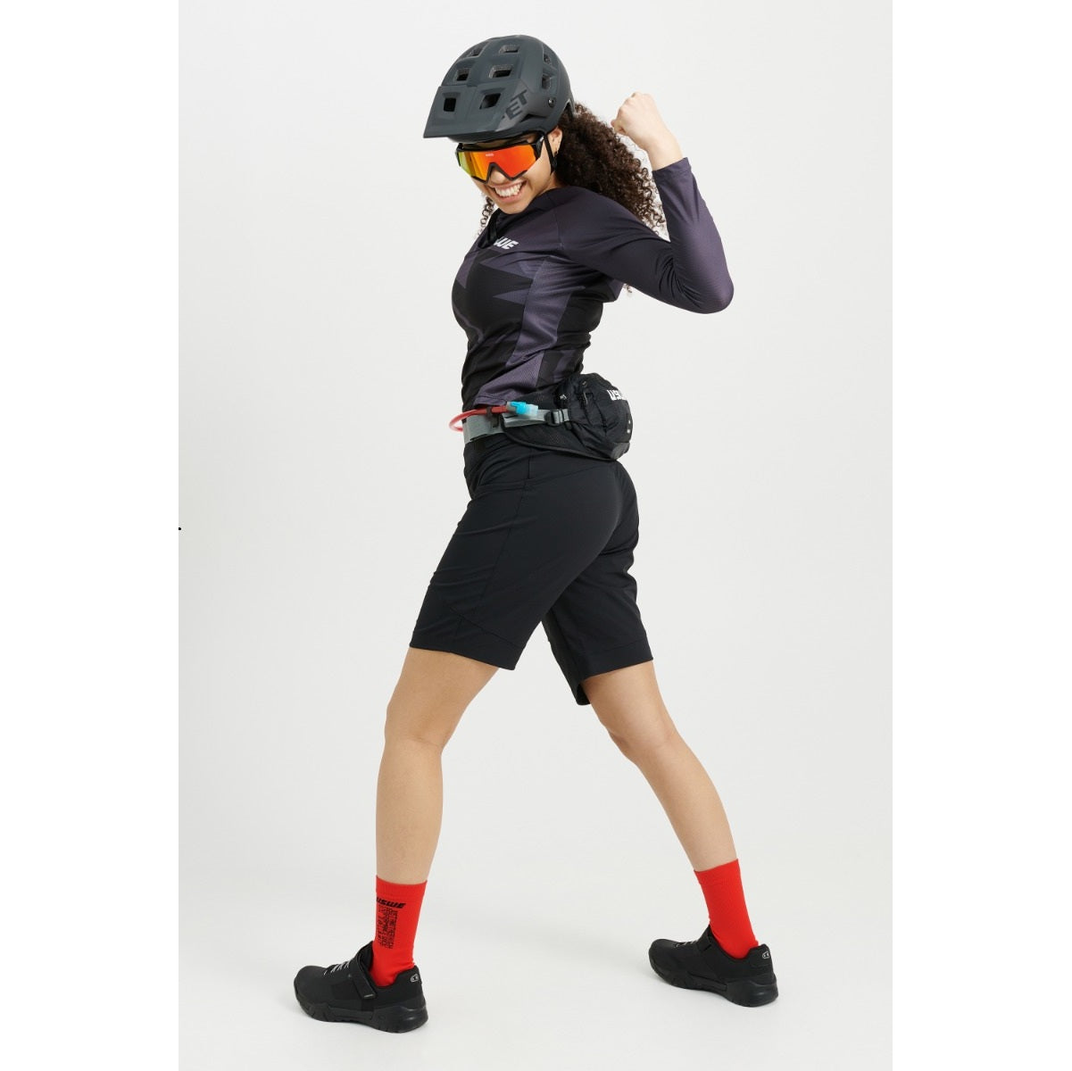 Dames USWE SKRUBB Korte Broek Zwart