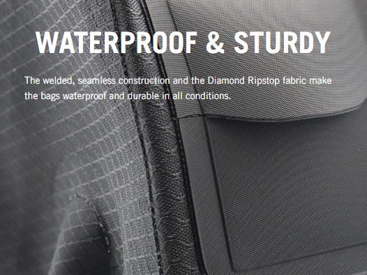 USWE TOP TUBE ZIPPERED 1,2 L Frametas Zwart