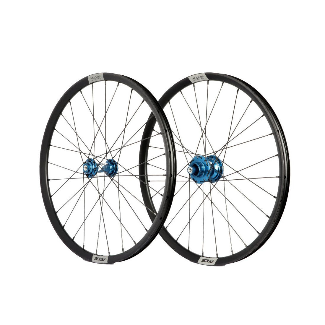 Wielpaar PRIDE 20" (451mm) Control V1 Helium M21 Disc Assen 10/10mm Blauw