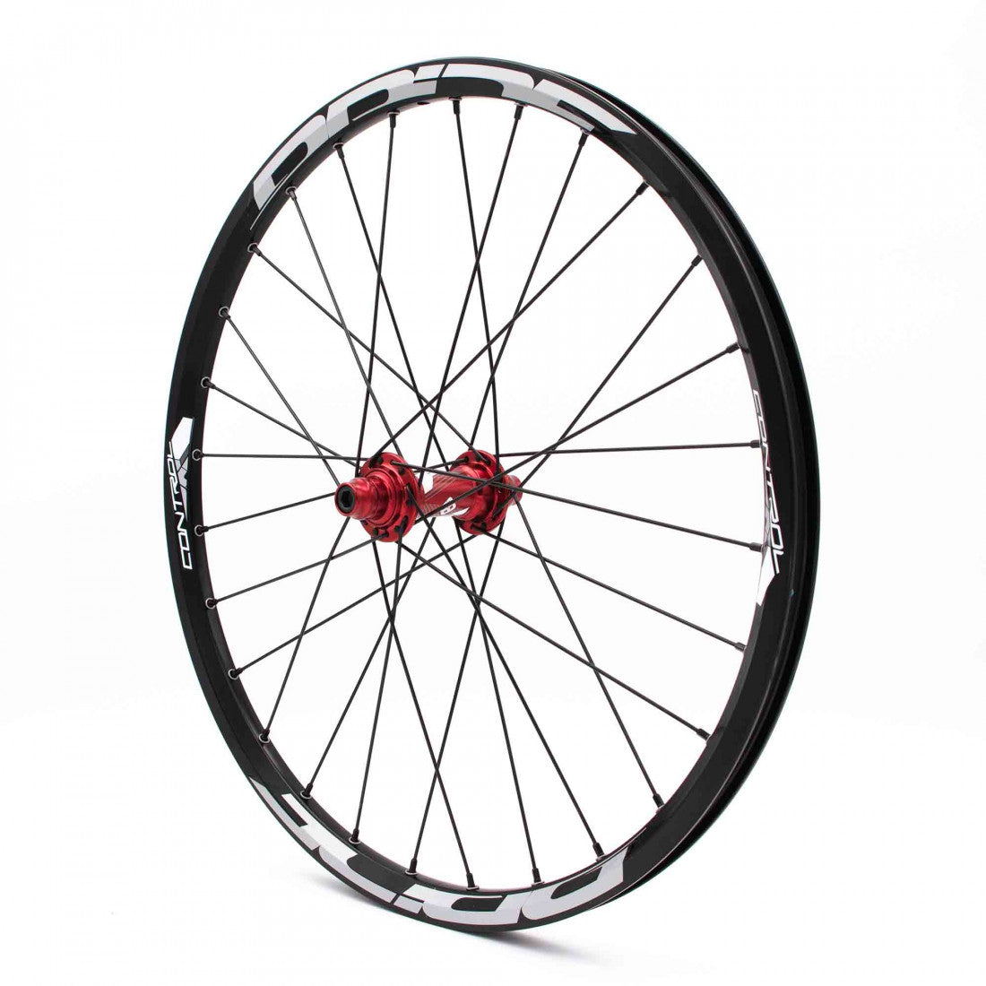 Wielpaar PRIDE 20" (451mm) Control V1 Disc Assen 10/15mm Rood