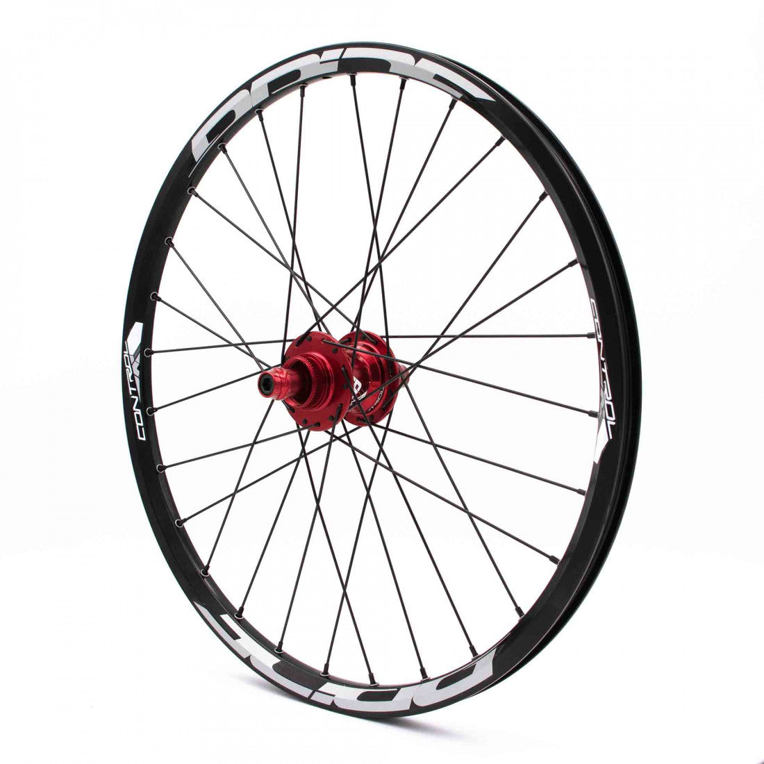 Wielpaar PRIDE 20" (451mm) Control V1 Disc Assen 10/15mm Rood