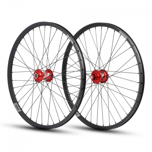Wielpaar PRDIE 24" (507mm) Control V1 Helium Disc Assen 20/10mm Rood