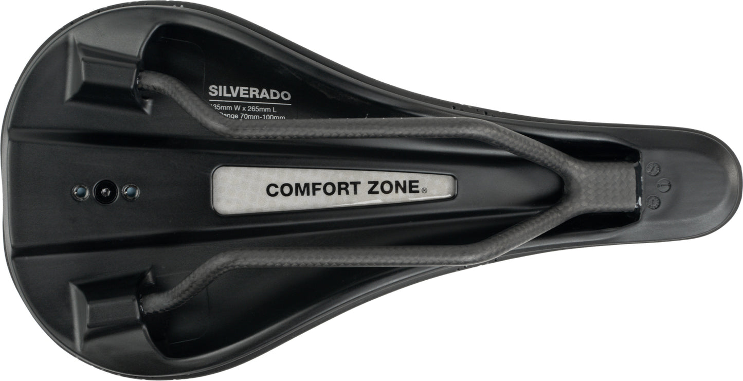 WTB SILVERADO 135mm Carbon Zadel Rails Zwart
