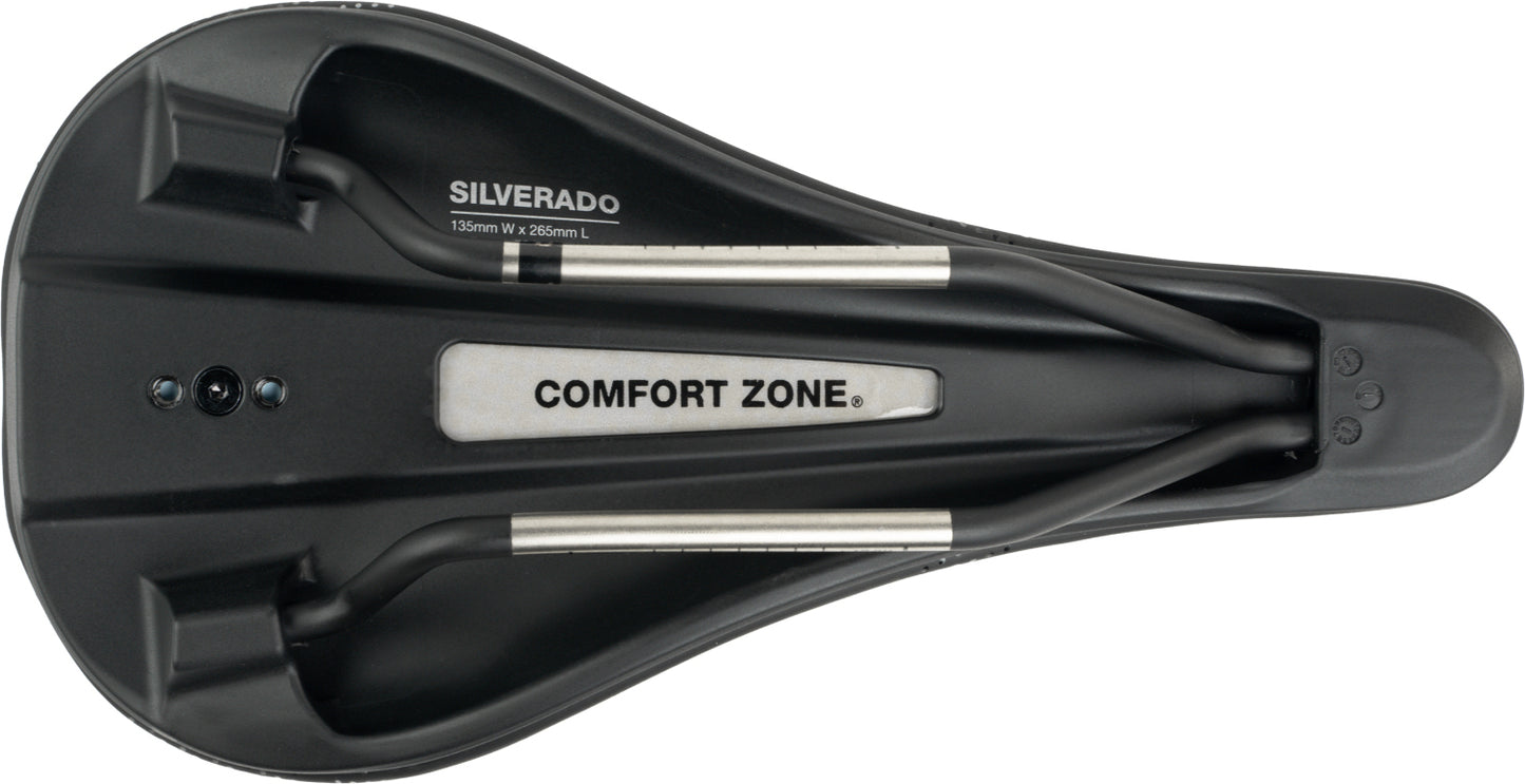 WTB SILVERADO 135mm Carbon Zadel Rails Zwart