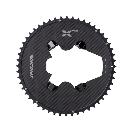 MICHE X2 RD R81 12V Extern Kettingblad voor Shimano R8100 met Vermogenssensor